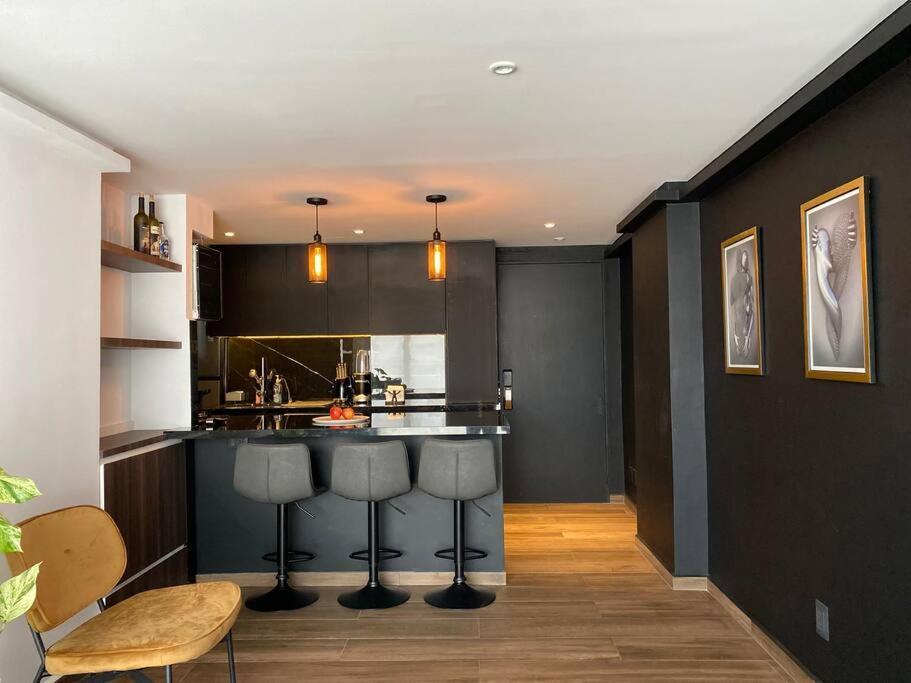 Black Loft. Moderno Y Nuevo, Super Ubicado. メキシコシティ エクステリア 写真